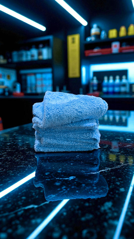 16" x 16" Premium Microfiber Fur Edgeless Towel (450 GSM)