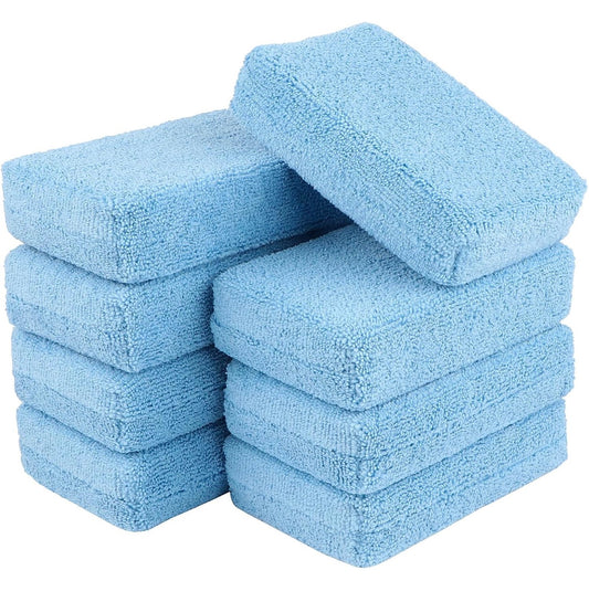 Blue 5”x3” Microfiber Applicator (2 pack)