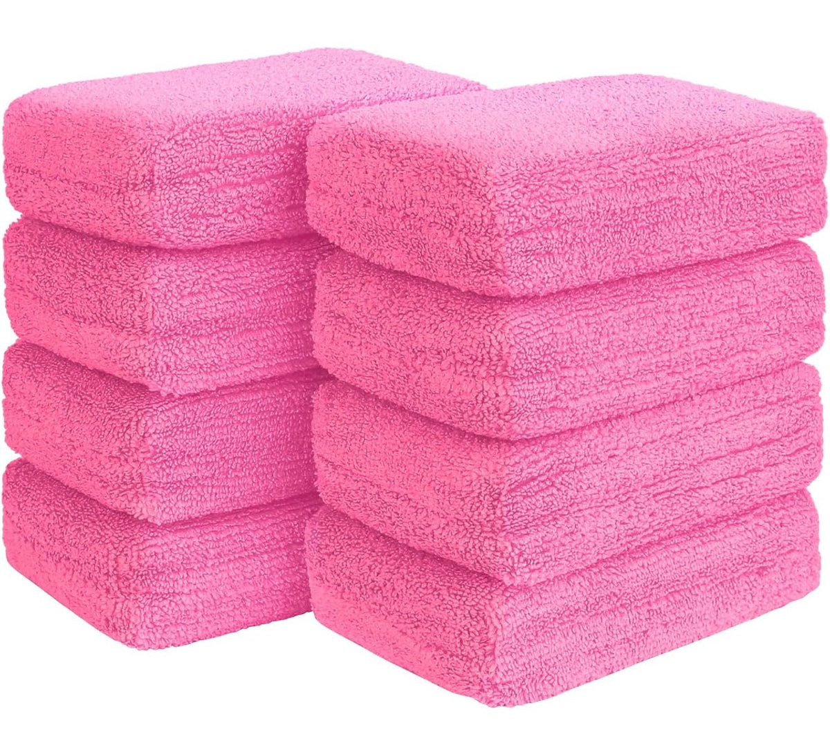 Pink 5”x3” Microfiber Applicator (2 pack)